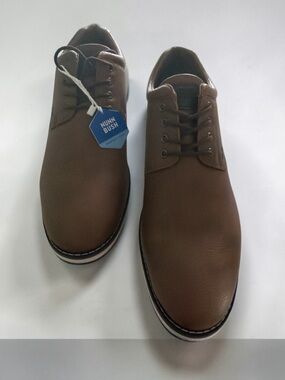 Nunn Bush Men’s Hydell Cognac Leather Derby Shoes